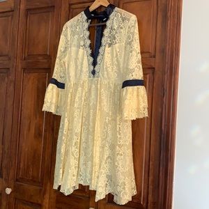 Free People Boho Lace dress- size small